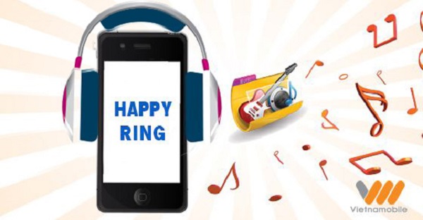 Hướng dẫn đăng ký nhạc chờ Vietnamobile HappyRing dễ dàng