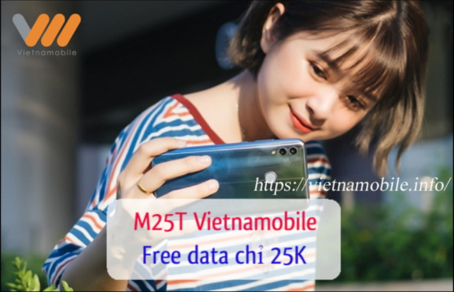 Tận hưởng 2GB DATA truy cập internet khi đăng ký gói M25T