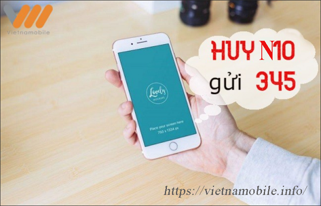 Cách hủy gói N10 Vietnamobile tiết kiệm 10.000đ