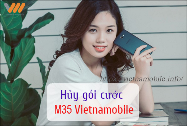 Cú pháp hủy gói cước 3G M35 Vietnamobile