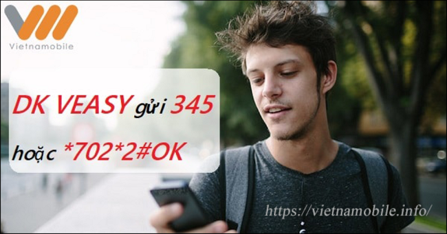 Ưu đãi gói vEasy Vietnamobile có ngay 60GB data + Tặng tiền