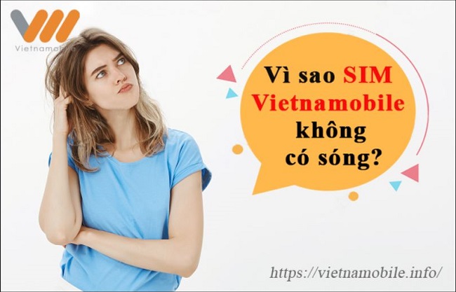 Vì sao SIM Vietnamobile mới mua không có sóng?